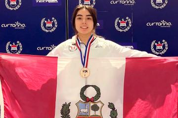 Astrid Bravo logra una medalla más en Sudamericano de Esgrima