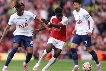Arsenal y Tottenham empataron en derbi de Londres