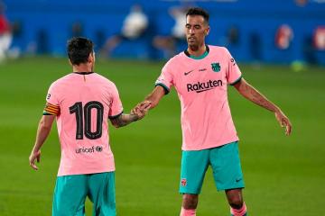 Busquets: "Messi tiene ilusión y ganas de llegar"