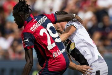 Cagliari igualó de local ante Udinese