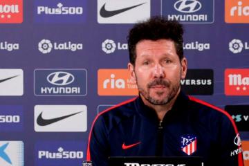 Simeone: "La Champions es un desafío grande que nos queda pendiente"