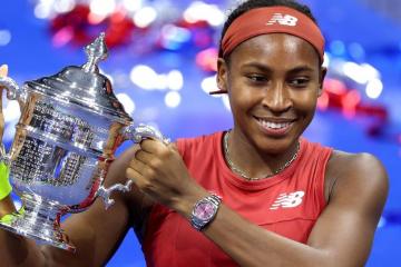 ¡Coco Gauff dio el golpe y se quedó con el US Open femenino!