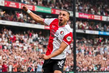 Sin López, Feyenoord derrotó 6-1 al Heerenveen