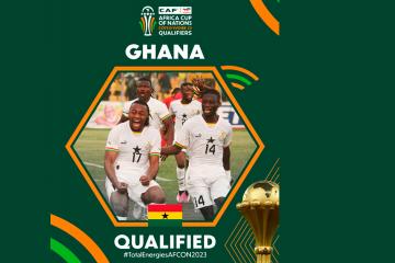 Ghana ganó se metió a la Copa de África