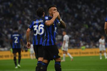 Lautaro Martínez ingresó al 'Top 10' de los máximos goleadores del Inter de Milán