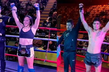 Kickboxing: Ariana Gaviño se llevó el cinturón internacional en Chile