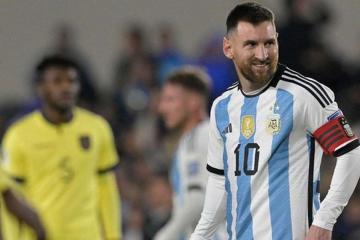 ¡Messi quedó fuera del partido ante Bolivia!
