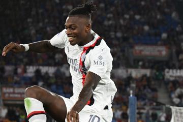 Milan venció 2-1 a la Roma y sigue con puntaje perfecto en la Serie A