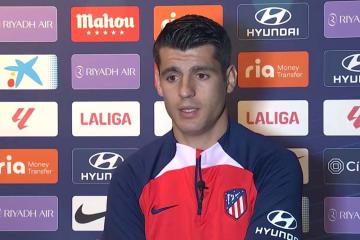 Morata: "La hinchada será un factor fundamental en el derbi"