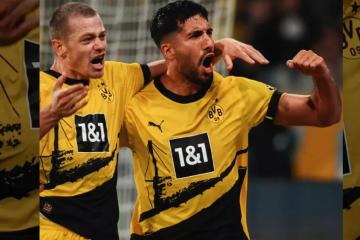 Borussia Dortmund derrotó por 3-1 a Hoffenheim y es líder de la Bundesliga