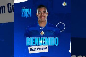 Mason Greenwood fue anunciado como jugador del Getafe