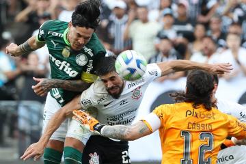 Palmeiras empató en el clásico paulista y no pudo acercarse a la cima del Brasileirao