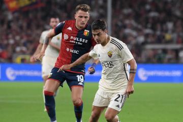 (VIDEO) Roma cayó goleada ante Genoa y se complica en la Serie A