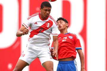 Selección peruana Sub 15 igualó sin goles ante Chile en segundo amistoso