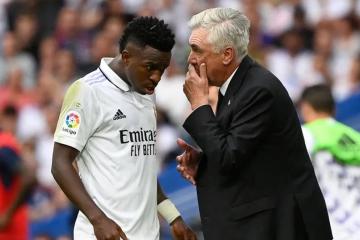 Ancelotti sobre Vinicius: “Mañana decidiremos qué papel puede tener”