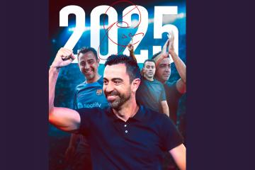 Oficial: Barcelona anunció renovación de Xavi