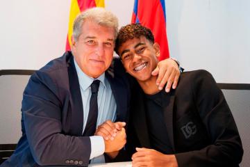 ¡No te vas! Barcelona cerró acuerdo con Lamine Yamal hasta 2026