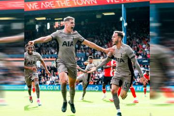 Tottenham ganó de visita y, por ahora, lidera Premier League
