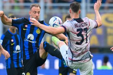 ¡No pudo! Inter de Milán resignó puntos en casa ante Bologna
