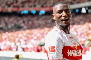 Stuttgart ganó con nuevo triplete de Guirassy y dormirá en la punta de la Bundesliga