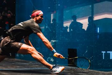 Diego Elías debutó con triunfo en el US Open