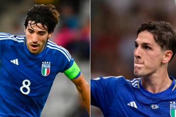 Zaniolo y Tonali fueron separados en Italia por participar en apuestas ilegales