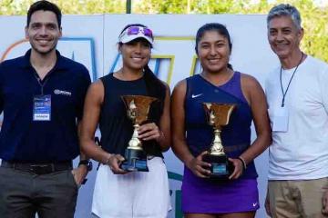 ¡Arriba Perú! Romina Ccuno se coronó campeona de dobles en Mendoza