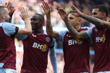 Aston Villa venció al Luton y se mantiene entre los primeros lugares