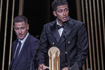 Bellingham ganó el trofeo Kopa como mejor futbolista joven