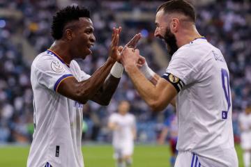Vinícius: "Karim me empujó a estar más concentrado en el objetivo"