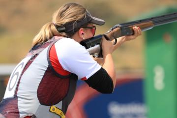 Daniella Borda ganó bronce en skeet y clasificó a París 2024
