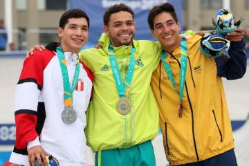 Angelo Caro ganó la medalla de plata en los Juegos Panamericanos