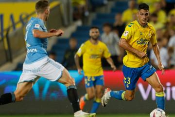 Tapia fue suplente en derrota del Celta