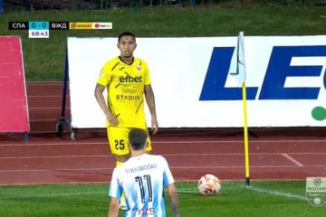 Con Vilca, Vozdovac igualó 1-1 con TSC por la liga serbia