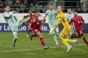 Suiza empató 3-3 con Bielorrusia y es líder del Grupo I de las Clasificatoria de las Euro 2024