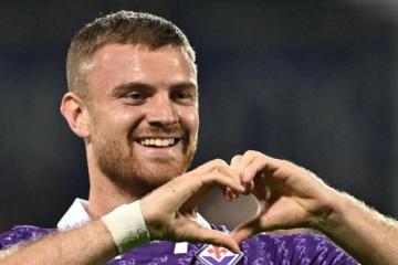 Fiorentina venció 6-0 al Cukaricki