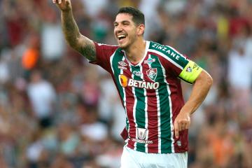 Alarmas en Fluminense: Se lesionó Nino a poco de la final de la Libertadores