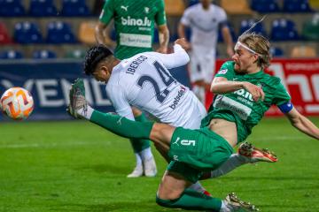 Iberico estuvo presente en goleada del Riga FC