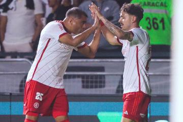 Internacional se sigue acomodando en zona de Copa Sudamericana