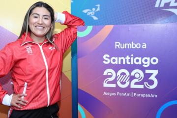 Evelyn Inga: "Quiero reafirmar el nivel de la marcha peruana en Santiago 2023"