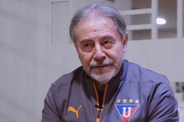 Pdte. de LDU: "Paolo ha sumado muchísimo al equipo desde su llegada"