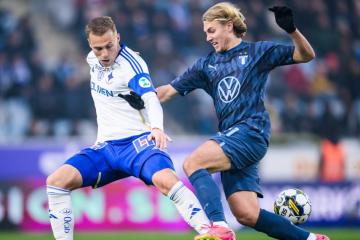 Con Peña de titular, Malmö ganó y tomó la punta