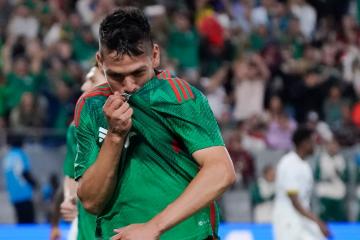 México derrotó a Ghana en partido amistoso