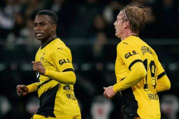 Borussia Dortmund empató 3-3 con Eintracht Frankfurt por la Bundesliga