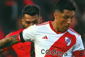 River Plate igualó 2-2 con Colón y mantiene cerca al líder, Independiente