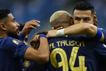 Al-Nassr venció por 3-1 a Al-Feiha por la liga saudí