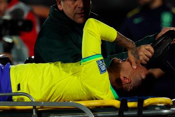 Baja toda la temporada: Neymar sufrió rotura de ligamento cruzado y menisco