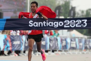 ¡Oro para Pacheco en la Maratón en Juegos Panamericanos!