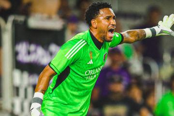 Gallese rompió récord histórico de vallas invictas en una temporada con Orlando City