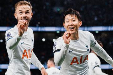 Tottenham venció al Fulham y es único líder de la Premier League